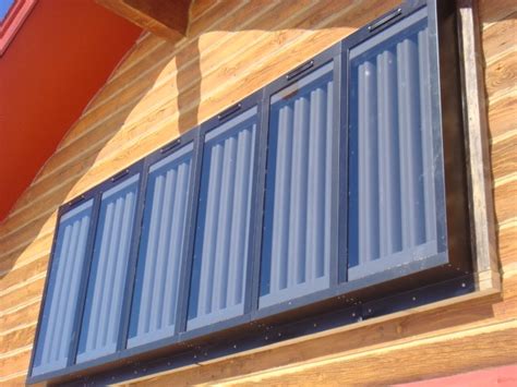 Solar Window Heater Exterior