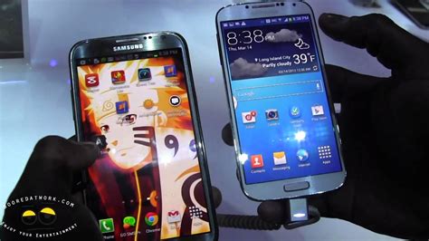 Samsung Galaxy Note Ii Vs Samsung Galaxy S4 Hardware Comparison Youtube