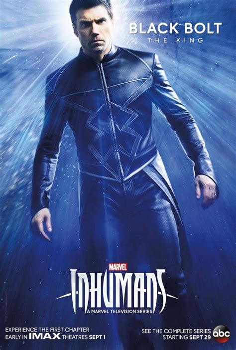 Black Bolt Of The Upcoming Tv Series Marvels Inhumans Marvel Tv
