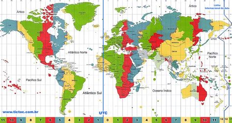 The World Map Is Shown With Different Colors