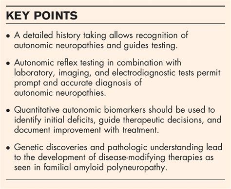 A Practical Approach To Peripheral Autonomic Neuropathies Current