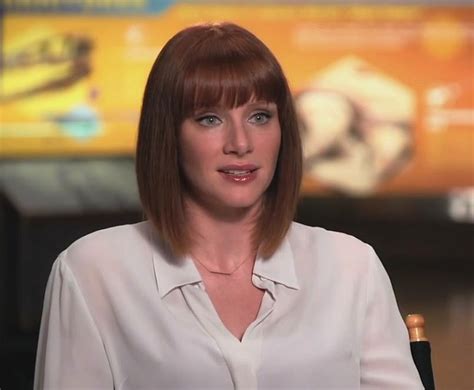 Claire Dearing In White Dress Brycedallashoward
