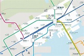 Kobe Rail Map - A Smart City Guide Map, Even Offline!