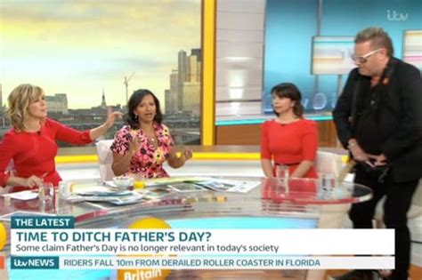 Kate Garraway Horrified As Fathers 4 Justice Campaigner Whips His Balls Out Live On Good