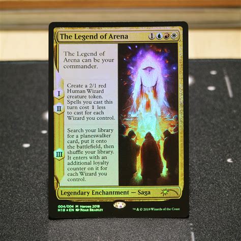 The Legend Of Arena Heroes Of The Realm 2018 Htr18 Foil Mtg Proxy