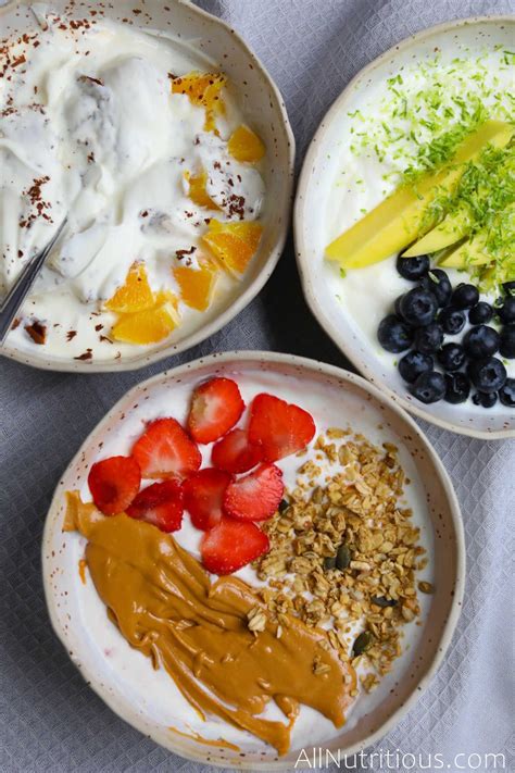 10 Yogurt Bowl Ideas For Breakfast With Toppings All Nutritious