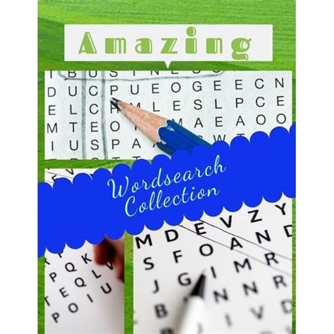 Amazing Wordsearch Collection Relax And Solve Word Search Easy To