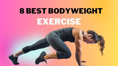 8 Best Bodyweight Exercises You Need For A Stronger Core Youtube