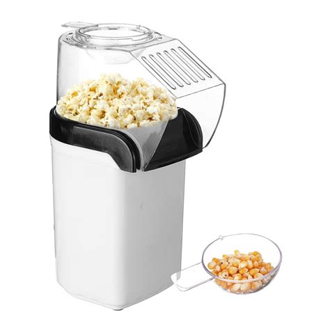 Hot Air Popcorn Popper 1200w Fast Popcorn Maker With Measuring Cup