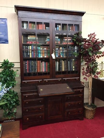 Retro secretary desk and chair set. Antique Secretary Desk With Hutch ⋆ Bohemian's