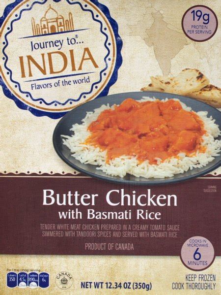Aldi Butter Chicken W Basmati Rice Journey To India Food Review