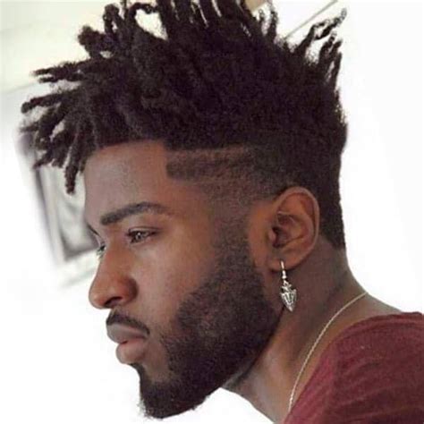 These cuts are just a slight fade variation and result in a fade that drops as it goes behind the ear. 18 Amazing High Top Fade Dreads for Men to Revamp Their Look