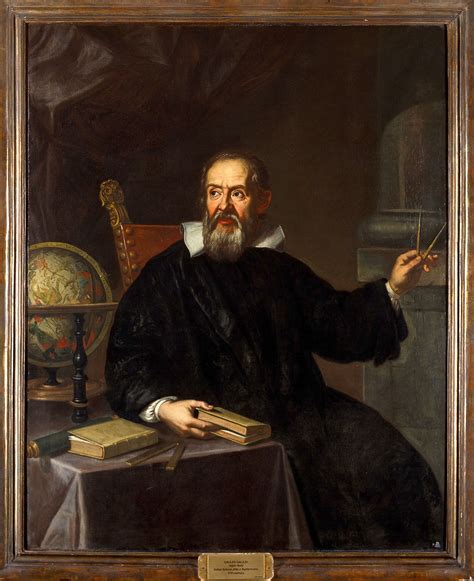 Galileo Galilei Oil Painting By An Italian Painter Th