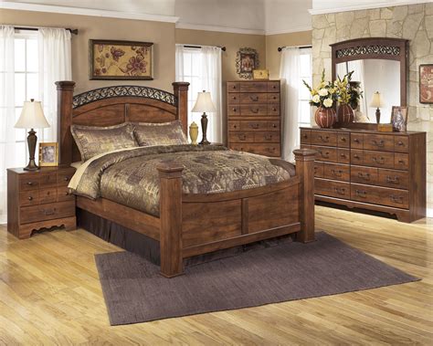 California King Bedroom Sets Ashley Furniture Adele Poster Bedroom