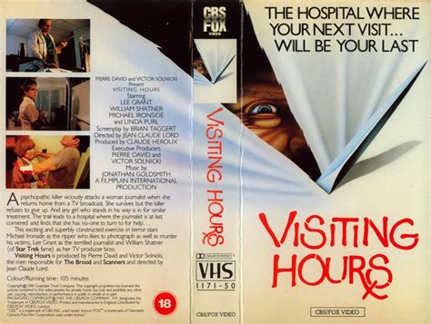 Sheridan memorial hospital is easing visitation restrictions in our hospital. VISITING HOURS (1982) HOSPITAL DEL TERROR / ANGUSTIA EN EL ...