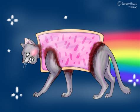 The Real Nyan Cat By Bluewolfu On Deviantart