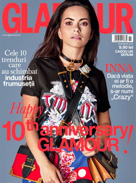 Beautiful Xyz Gossip Inna Cover Glamour Romania 10 Years