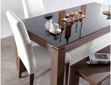 Dining Table Designs Wooden Glass Top Glass Designs