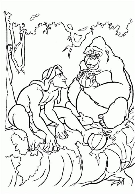 Again adventure was not spared the brave character and his beloved jane. Tarzan Coloring Pages - Best Coloring Pages For Kids