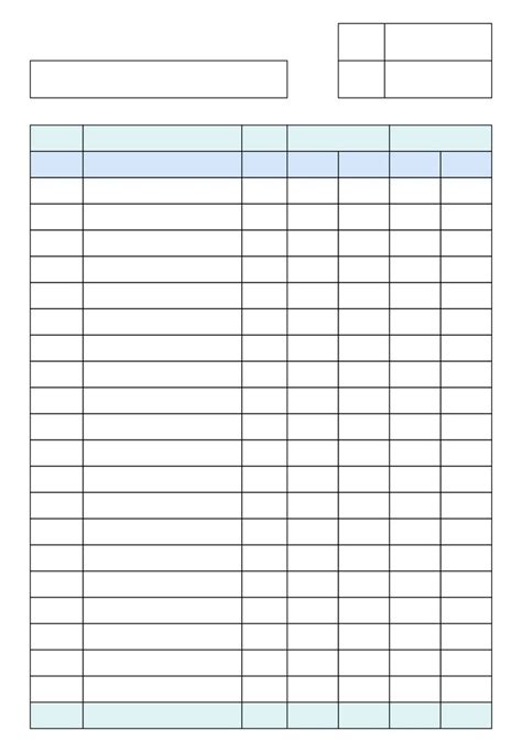 Free Printable 4 Column Ledger Paper In 2021 Paper Template