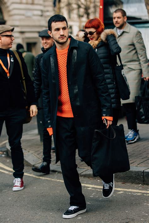 How London Fashion Weeks Most Stylish Guys Dress For Winter London Fashion Week Mens Mens