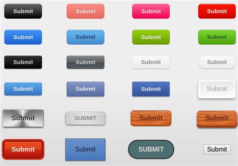 Create 5 Beautiful Web Buttons Css And Html By Ajdarcy