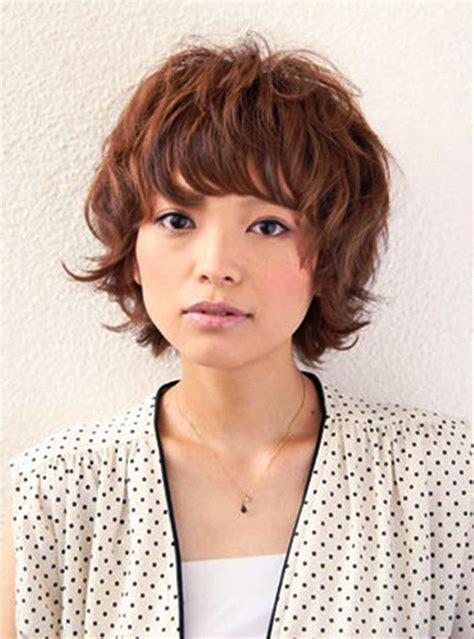 Japanese Short Haircut Curly Japanese Haircuts And Colours To Get Hot