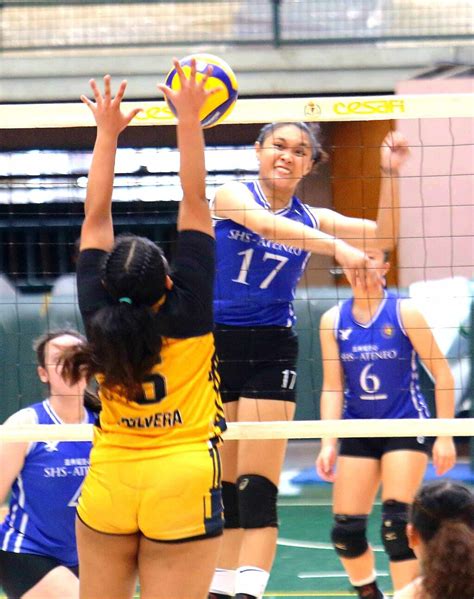 Shs Adc Outplays Uspf Advances To Cesafi Girls Volleyball Finals