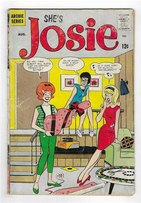 Shes Josie 7 Silver Age Archie Comic Book 1st Alexandra Cabot App