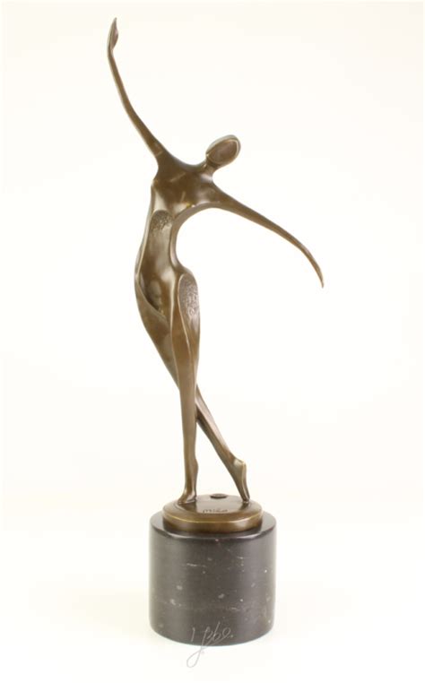 Brons Dansende Naakte Vrouw Beeld Bronze And More