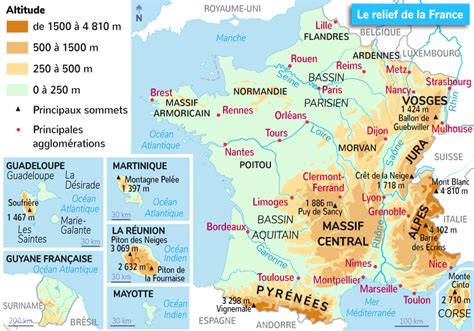 La France Des Milieux Métropolitains Et Ultra Marins Entre