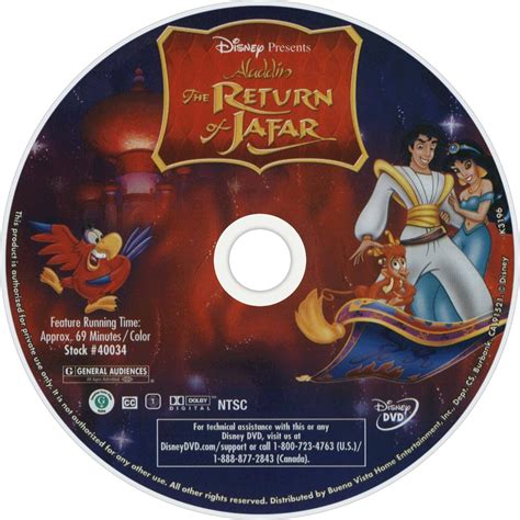 The return of jafar follows the storyline of the disney movie of the same name. Aladdin: The Return of Jafar | Movie fanart | fanart.tv