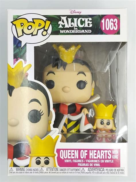 Funko Pop Disney Alice In Wonderland Queen Of Hearts With King