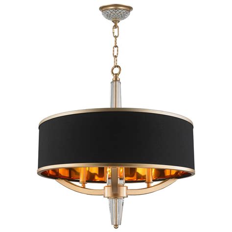 Black gold chandelier vectors (142). Worldwide Lighting Gatsby 3-Light Matte Gold Chandelier with Black Drum Shade-CP139MG21 - The ...