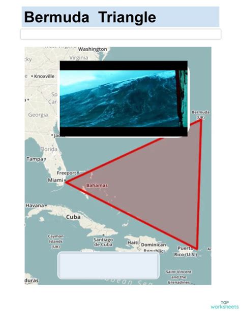 Bermuda Triangle Interactive Worksheet Topworksheets