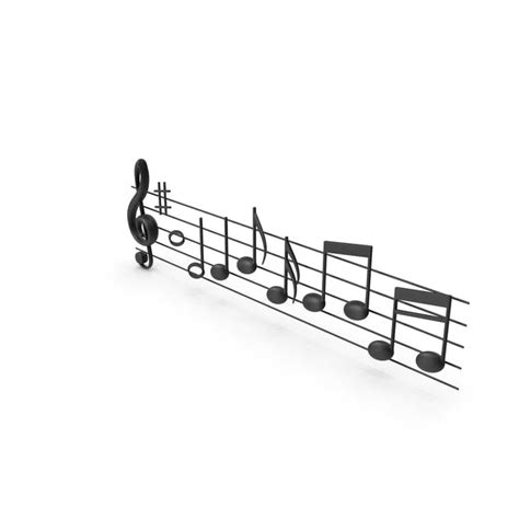 Musical Notes By Pixelsquid360 On Envato Elements