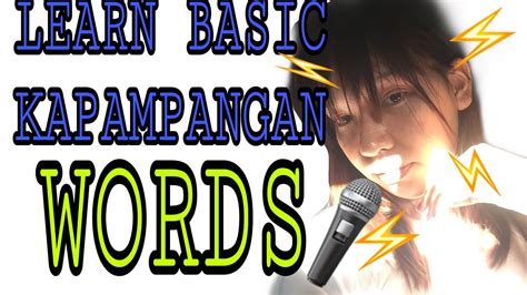 Basic Kapampangan Words Or Phrases Useful Kapampangan Words Youtube