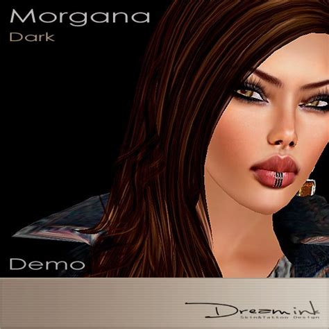 Second Life Marketplace Demo Dark Skin Morgana Dream Ink Design