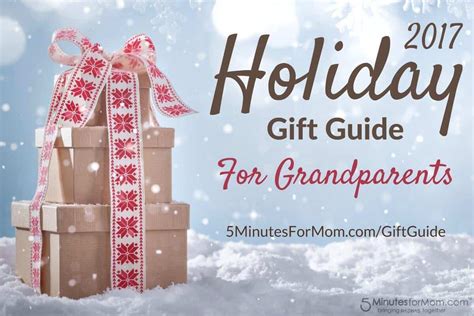 Maybe you would like to learn more about one of these? Holiday Gift Guide for Grandparents - 5 Minutes for Mom