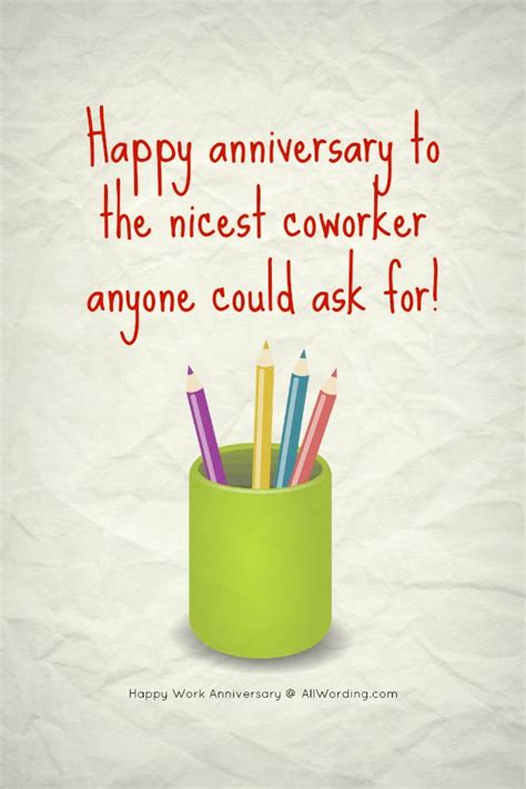 You've already proven that you are a hard competitor to us. An Appreciation-Packed List of Work Anniversary Messages ...