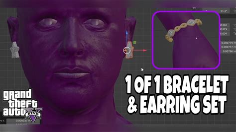 Making Iced Out Bracelets Earrings Set In GTA 5 RP FiveM GTA 5