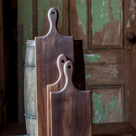 Walnut Serving Board Large Cheese Board French Breadboard Etsy