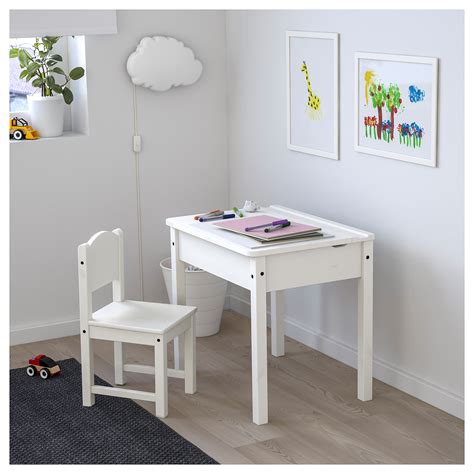 Click on image to zoom. SUNDVIK children's desk, white | IKEA Indonesia
