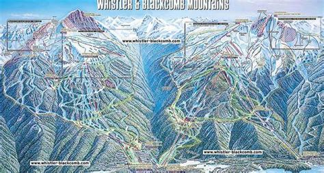Whistler Blackcomb Map Ski