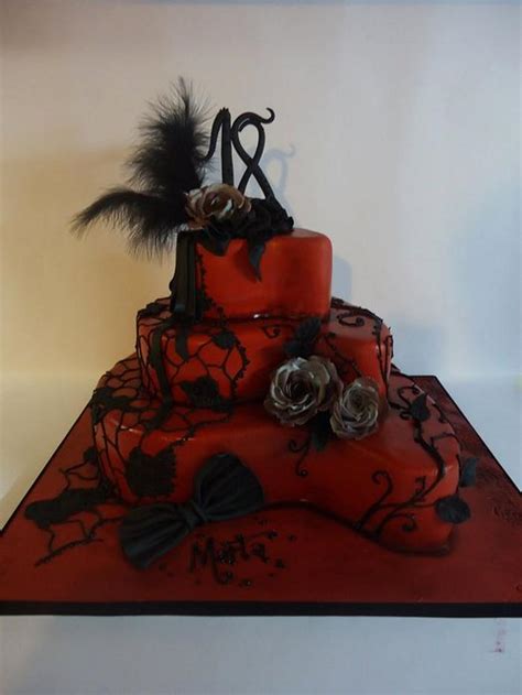 Gothic Birthday Decorated Cake By Diletta Contaldo Cakesdecor