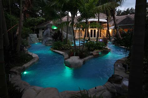 Lazy River 15 Luxury Pool Builder Palm Beach County Fl Van Kirk Pools