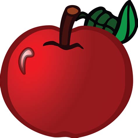 Free Clipart Of An Apple