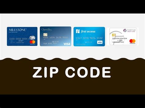 What Is Zip Code On Credit Card Commons Credit