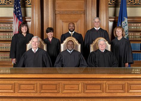Ct Supreme Court Justices Ct Judicial Branch