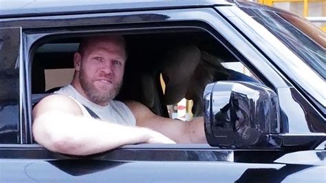 james haskell flashes smile in £60k land rover as he heads out with wife chloe madeley after